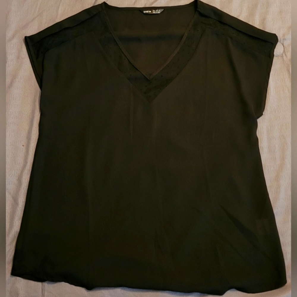 SHEIN Black blouse